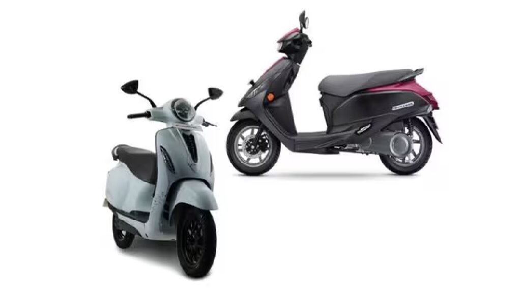 Suzuki e Access vs Bajaj Chetak 3001